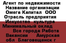 Агент по недвижимости › Название организации ­ Омега-Капитал, ООО › Отрасль предприятия ­ Искусство, культура › Минимальный оклад ­ 45 000 - Все города Работа » Вакансии   . Амурская обл.,Благовещенск г.